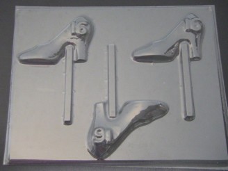 8517 High Heel Shoe Sweet 16 Chocolate or Hard Candy Lollipop Mold